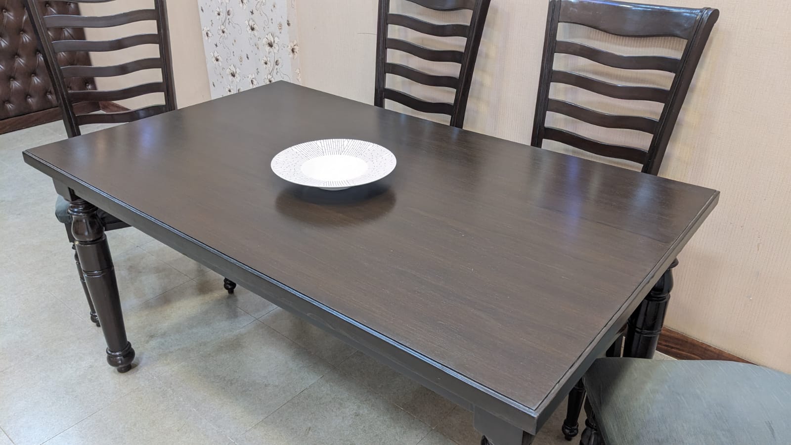 Sheesham Wood 6 Seater Dining Table