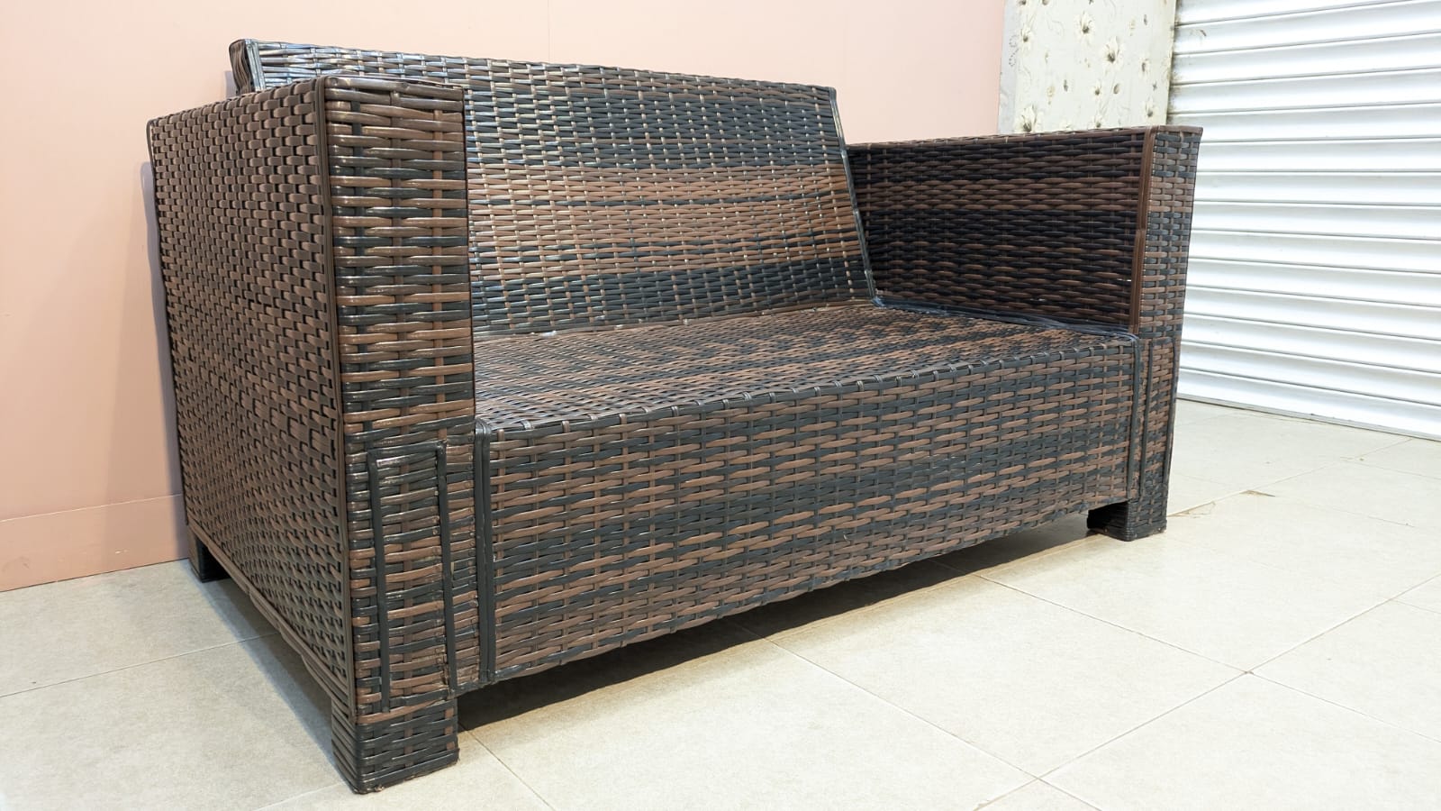 2 Seater Outdoor Rattan Sofa