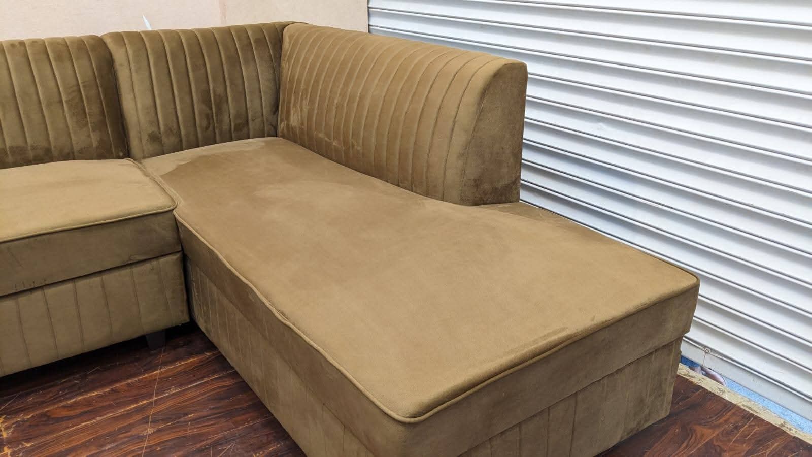DivineCrafts Brand New 6 Seater L Shape Sofa Set