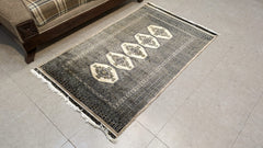 Vintage PAK Jaldar Hand Knotted Carpet