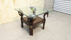 Center Table with 2 Side Tables Set