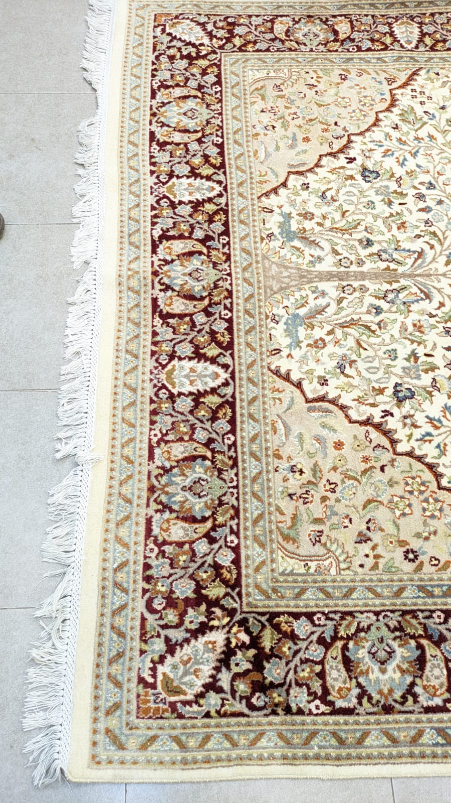Vintage Persian Hand Knotted Carpet