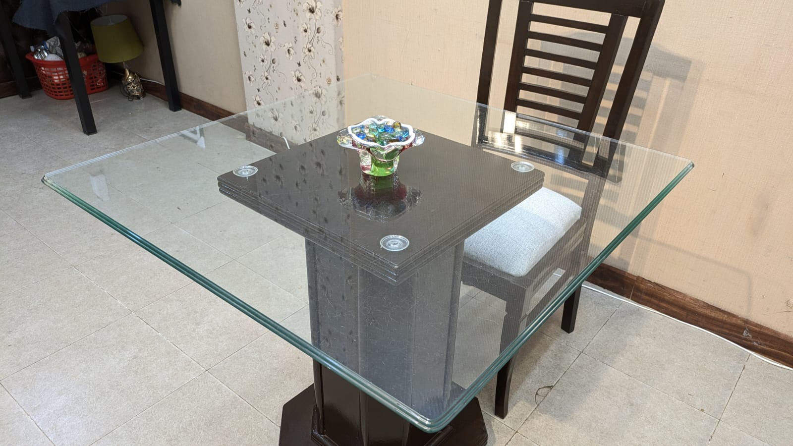 Sheesham Wood 4 Seater Dining Table