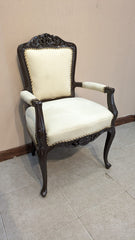 Solid Sheesham Wood Pair of Coffee Chairs