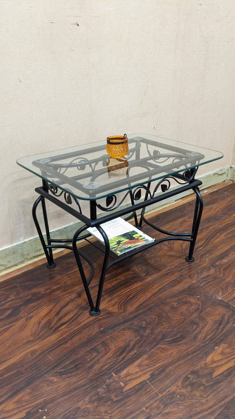 Metal Center & Side Tables Set