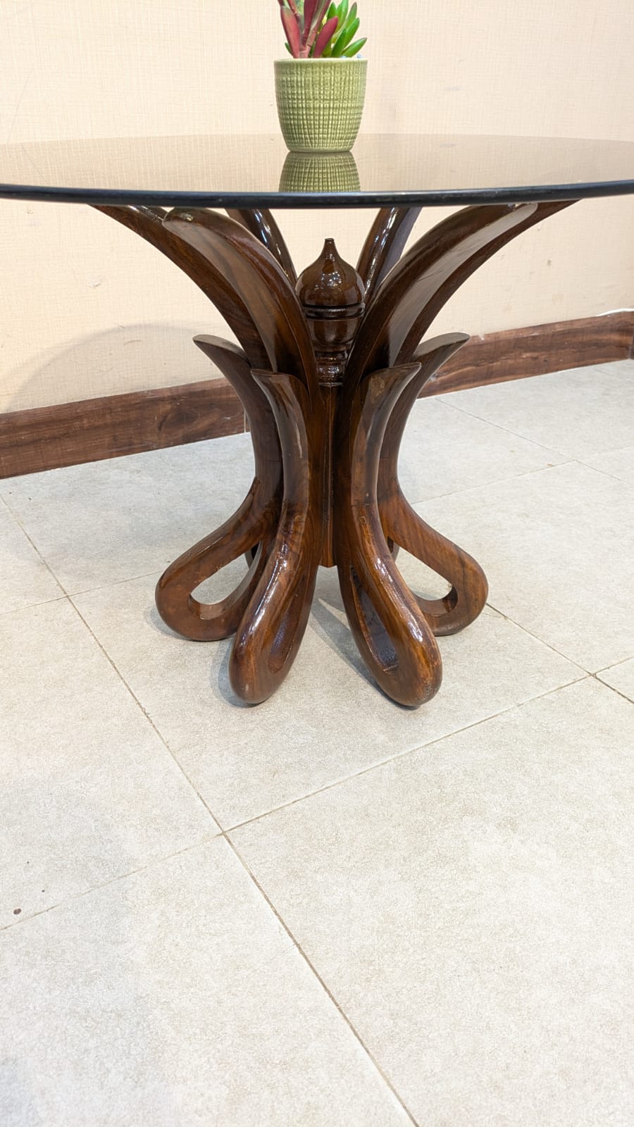 Center Table with 2 Side Tables