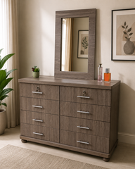 Console With Wall Mounted Mirror