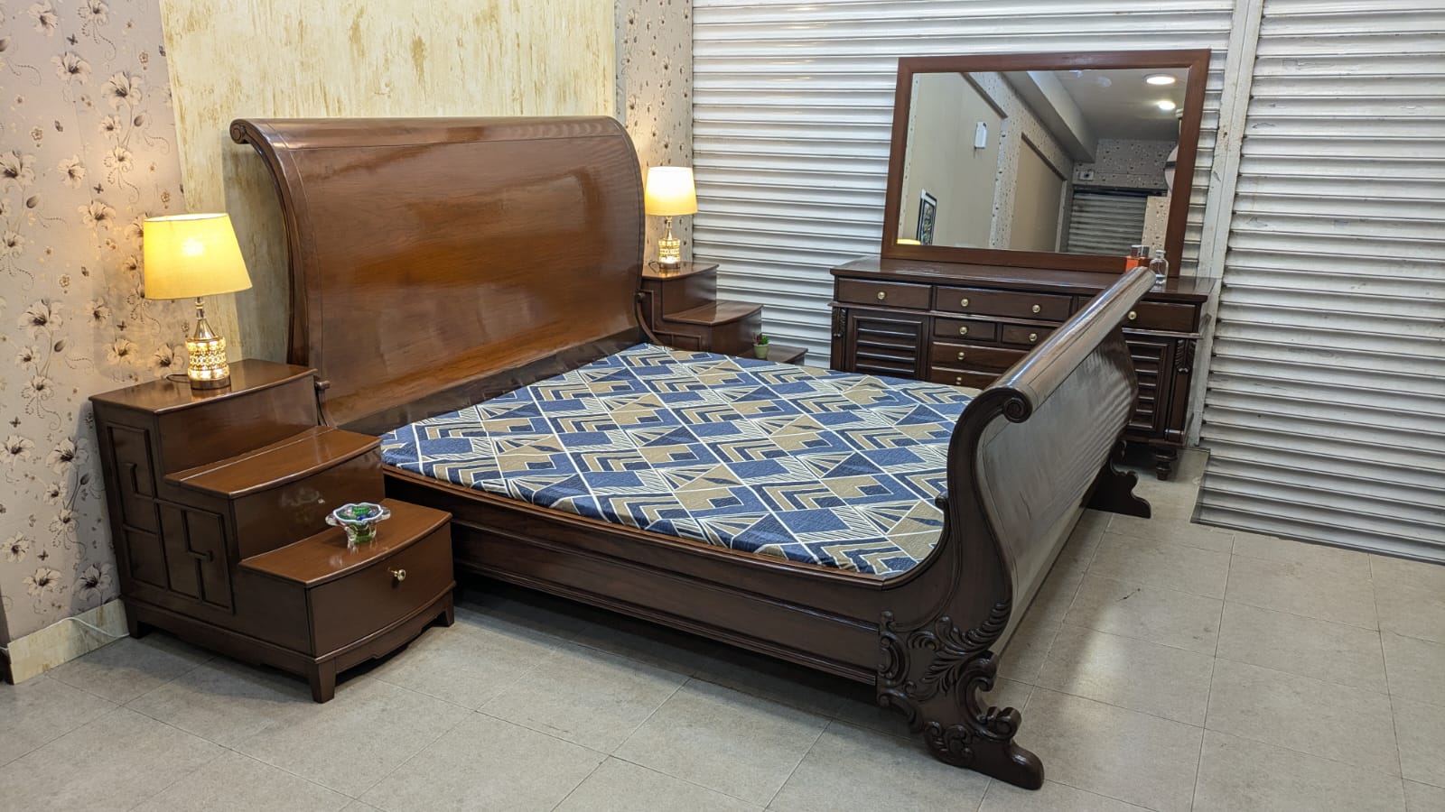 Imported King Size Bed Set