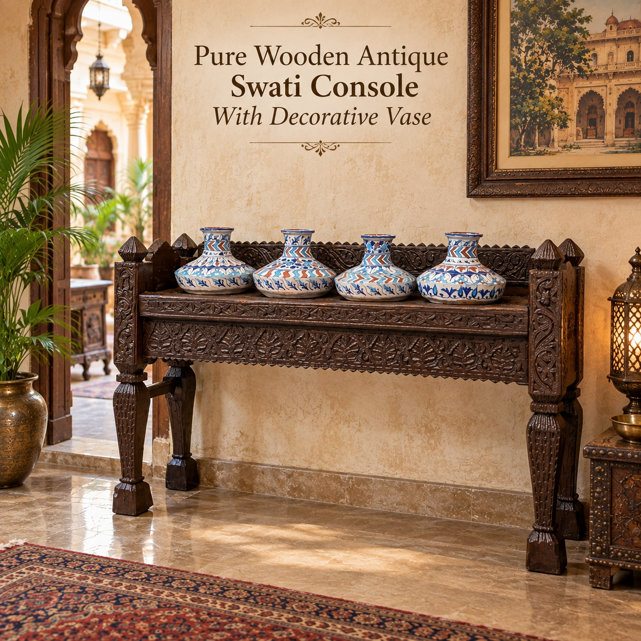 Antique Swati Console