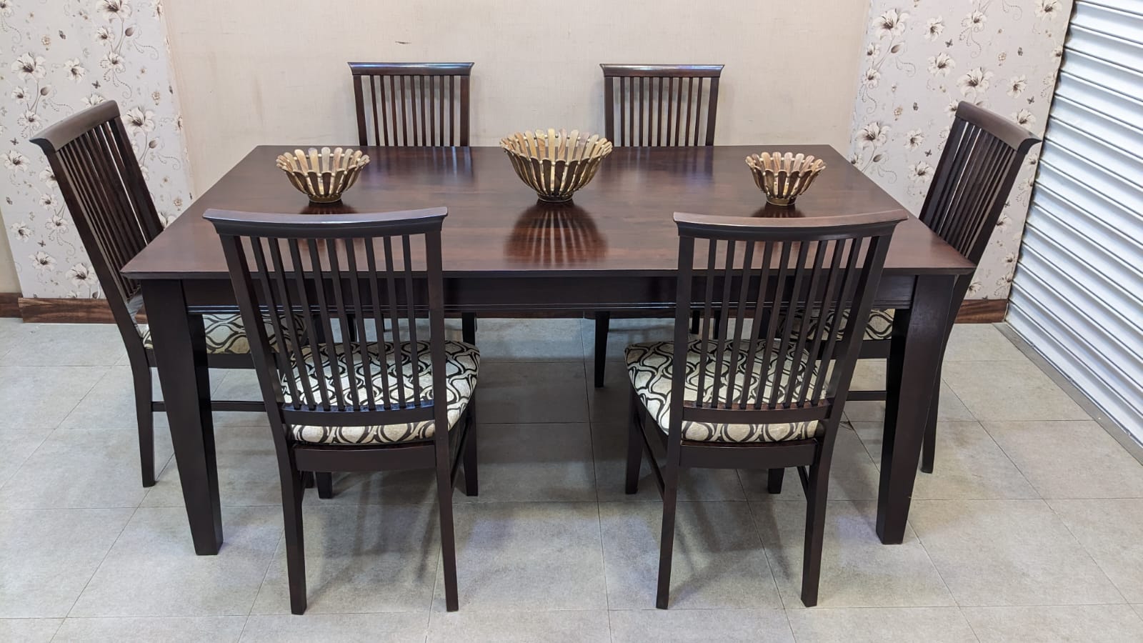 Imported Malaysian 6 Seater Dining Table