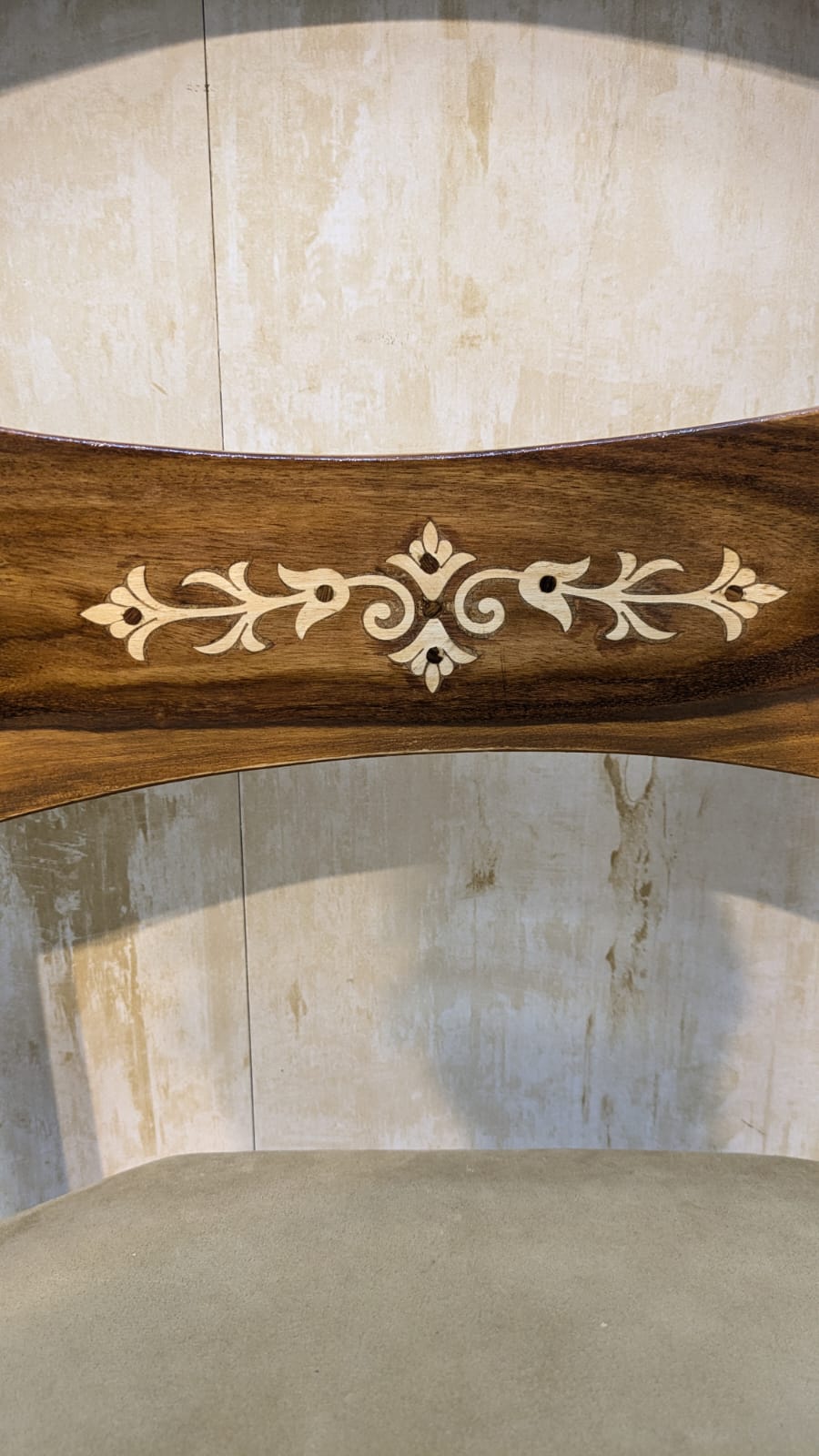Solid Sheesham Wood 6 Seater Dining Table