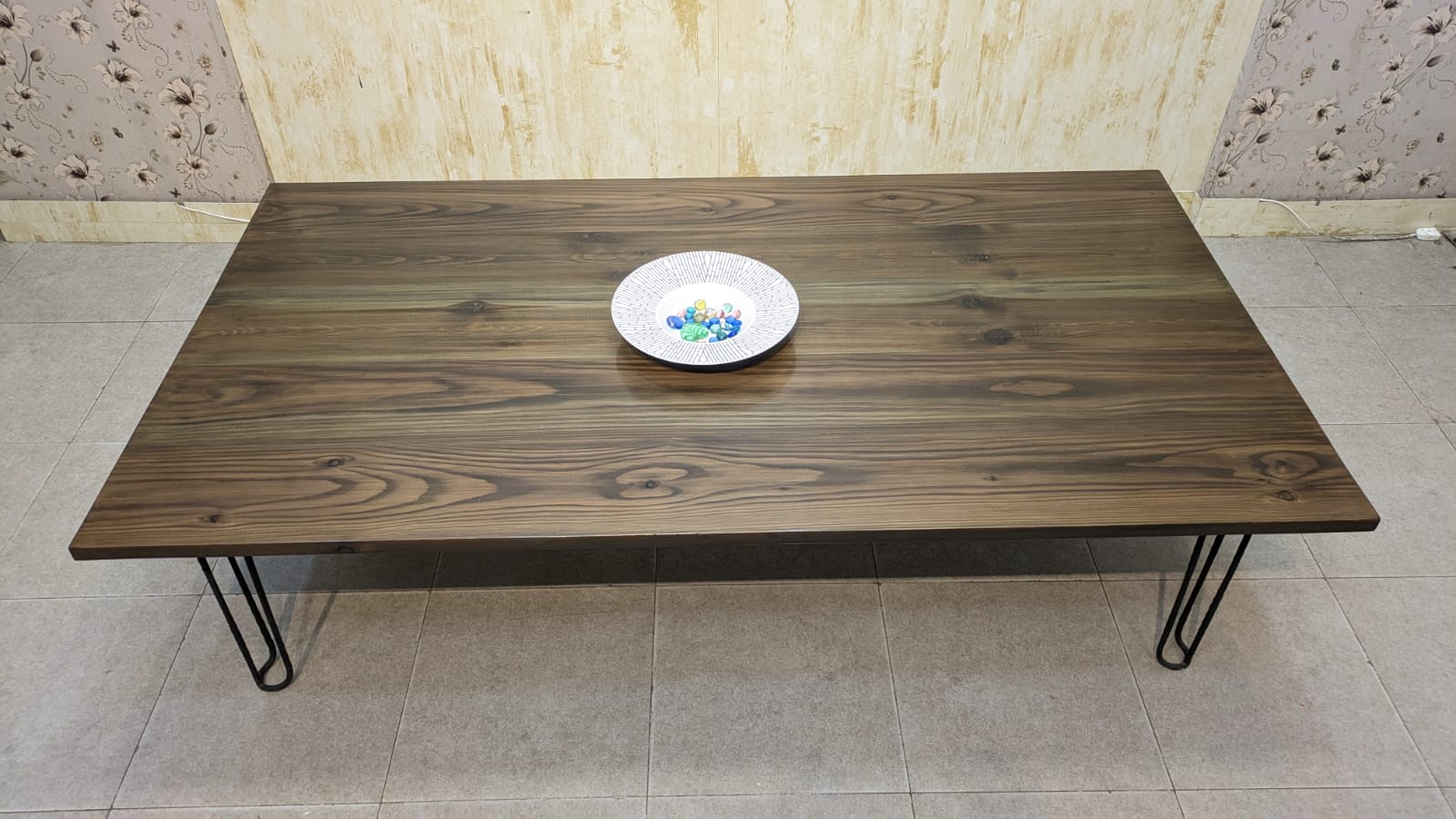 Solid Oak Wood Center table