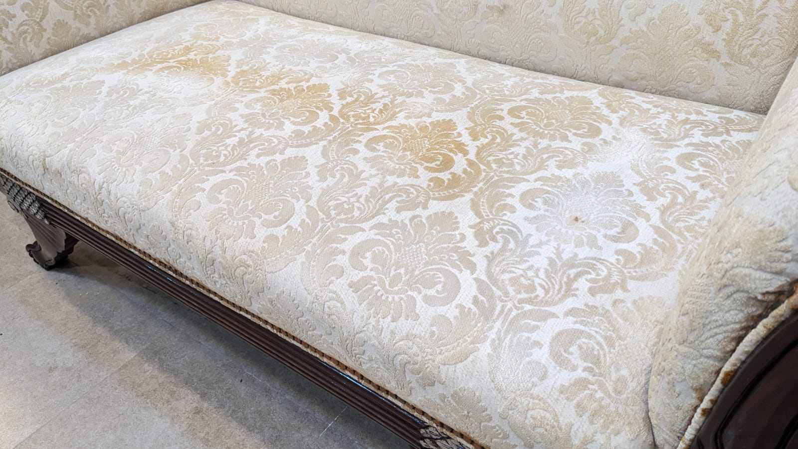 Solid Sheesham Wood 2 Seater Divan
