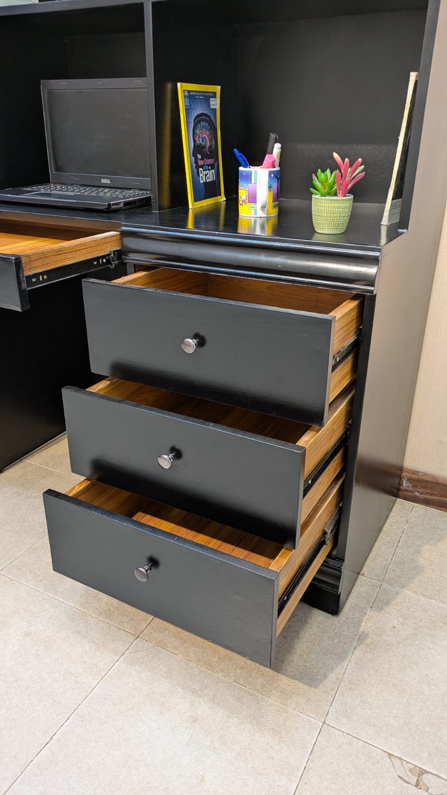 Hutch Study Table with Storage