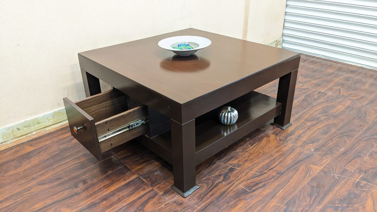 Center Table with Storage Drawers