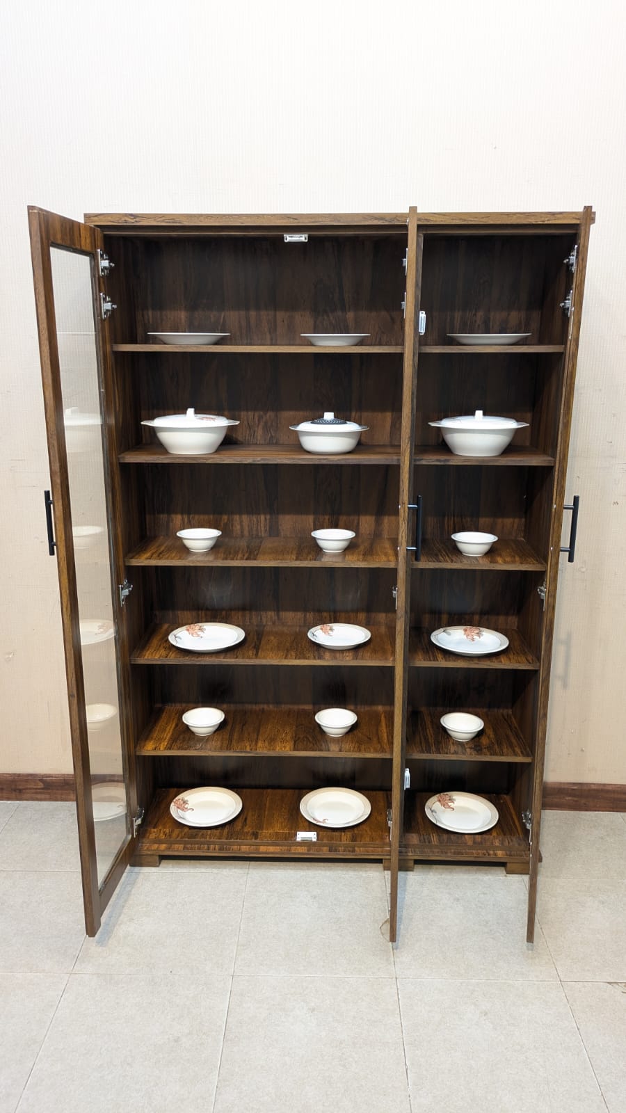 Brand New 3 Door Crockery Divider