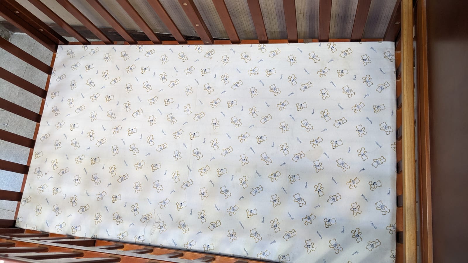 Imported Little Tinnies Baby Cot with Mattress