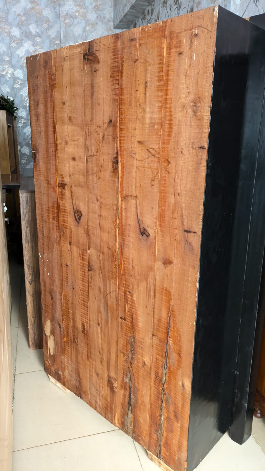 Solid Diyar Wood 2 Door Almirah