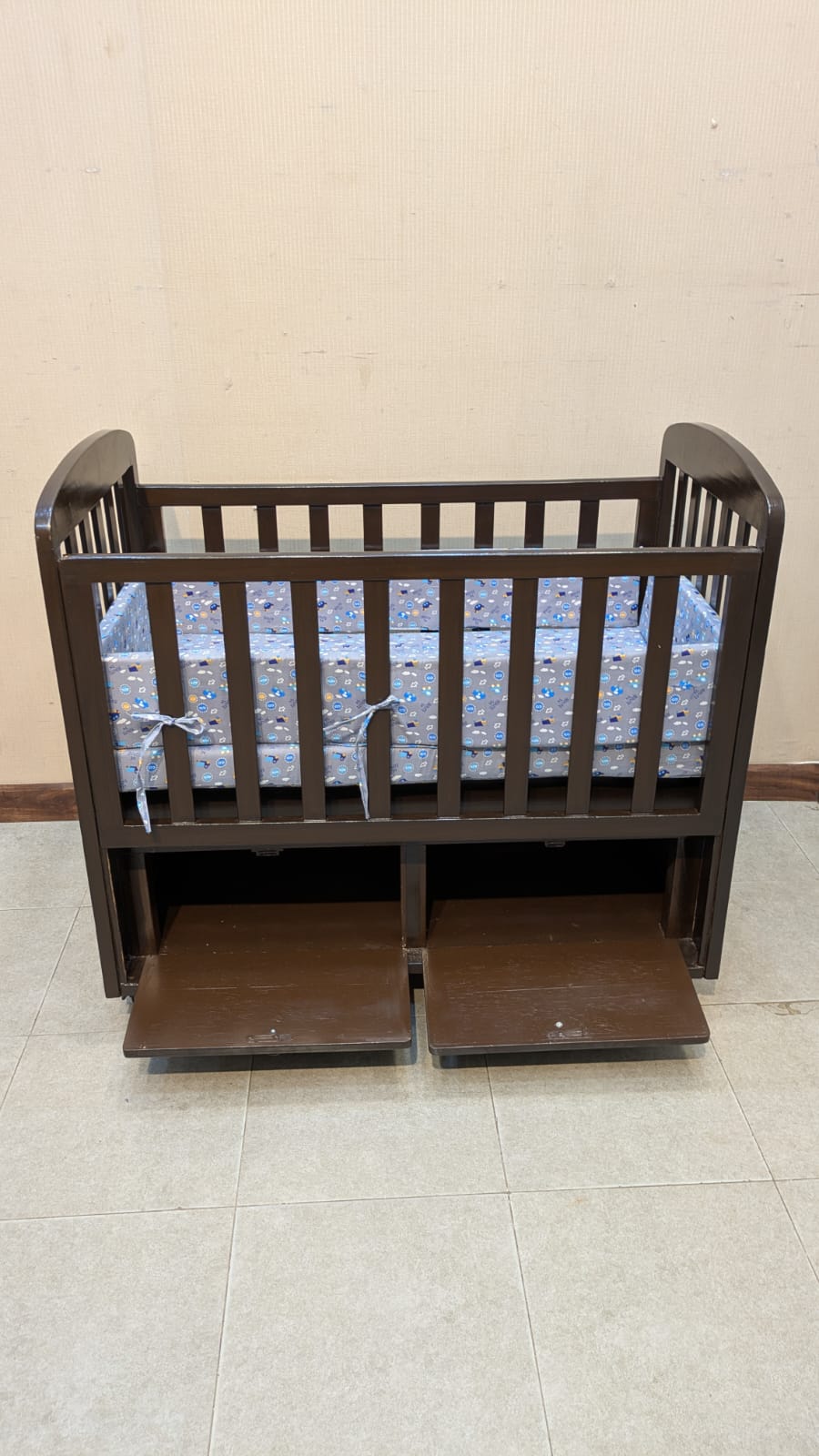 Baby Cot with Mattress