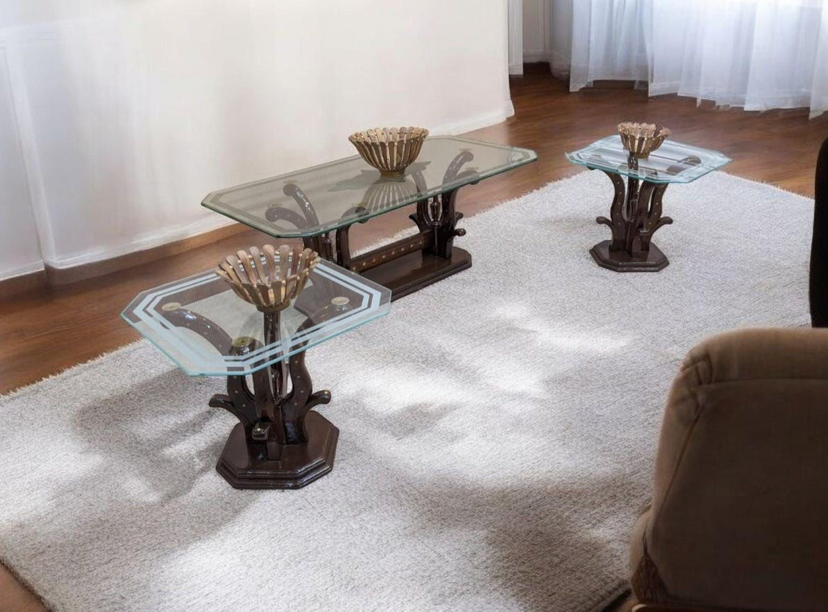 Center Table and Side Tables Set