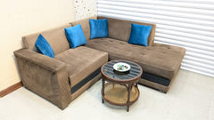 4.5 Seater L Shape Sofa Set