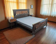 King Size Bed With 2 Side Tables