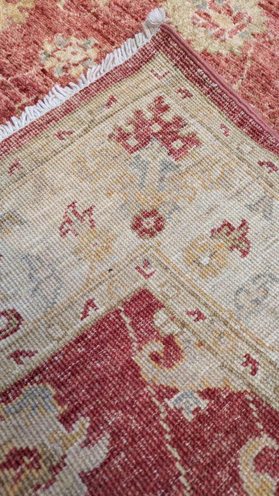 Vintage Afghanistan Chobee Hand Knotted Carpet