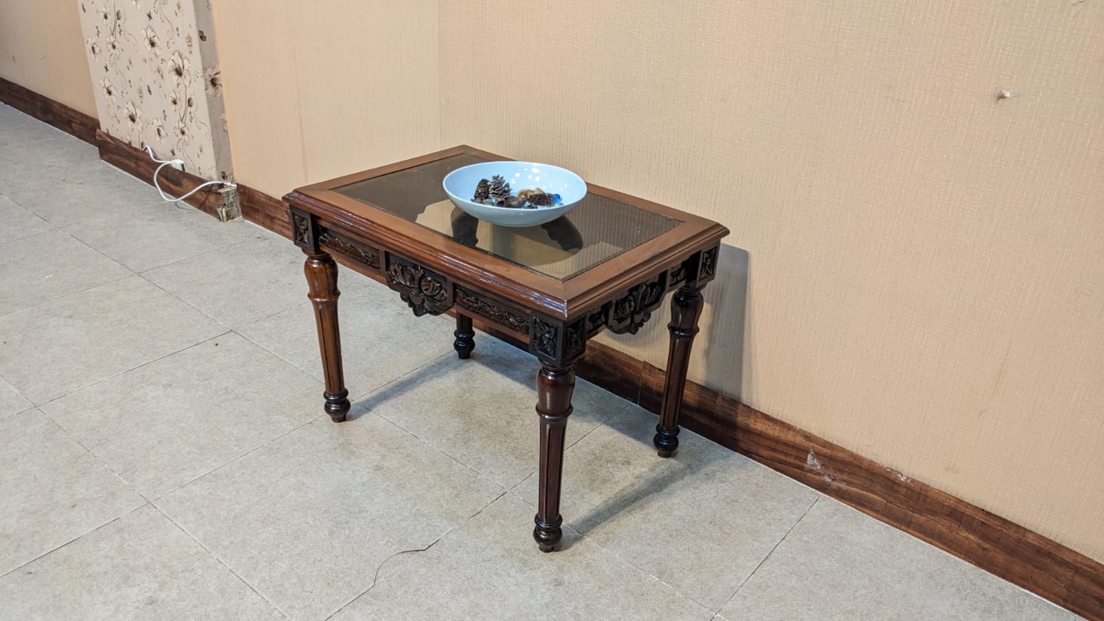 Solid Sheesham Wood Center & Side Tables Set