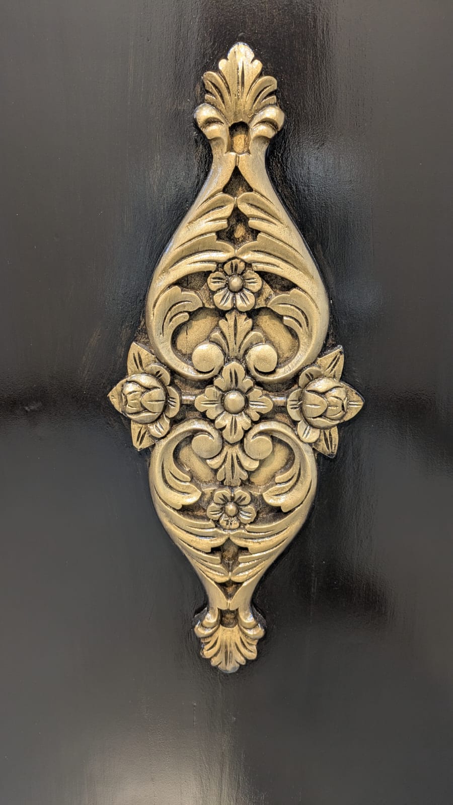 Solid Sheesham Wood 3 Door Almirah