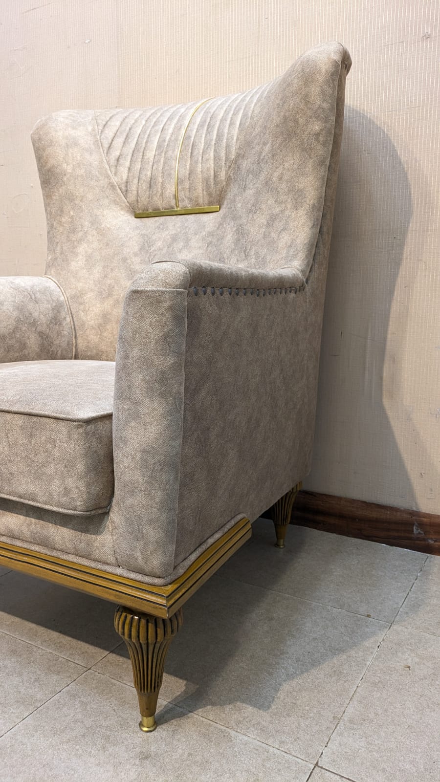 Turkish Design 5 Seater Sofa Set with Center and Side Tables Set