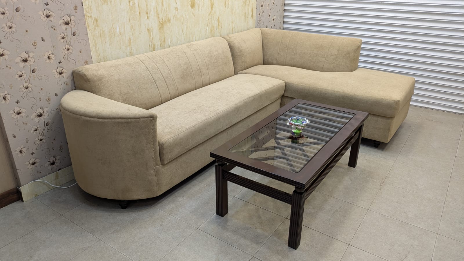 As Good As New 6 Seater L Shape Sofa Set