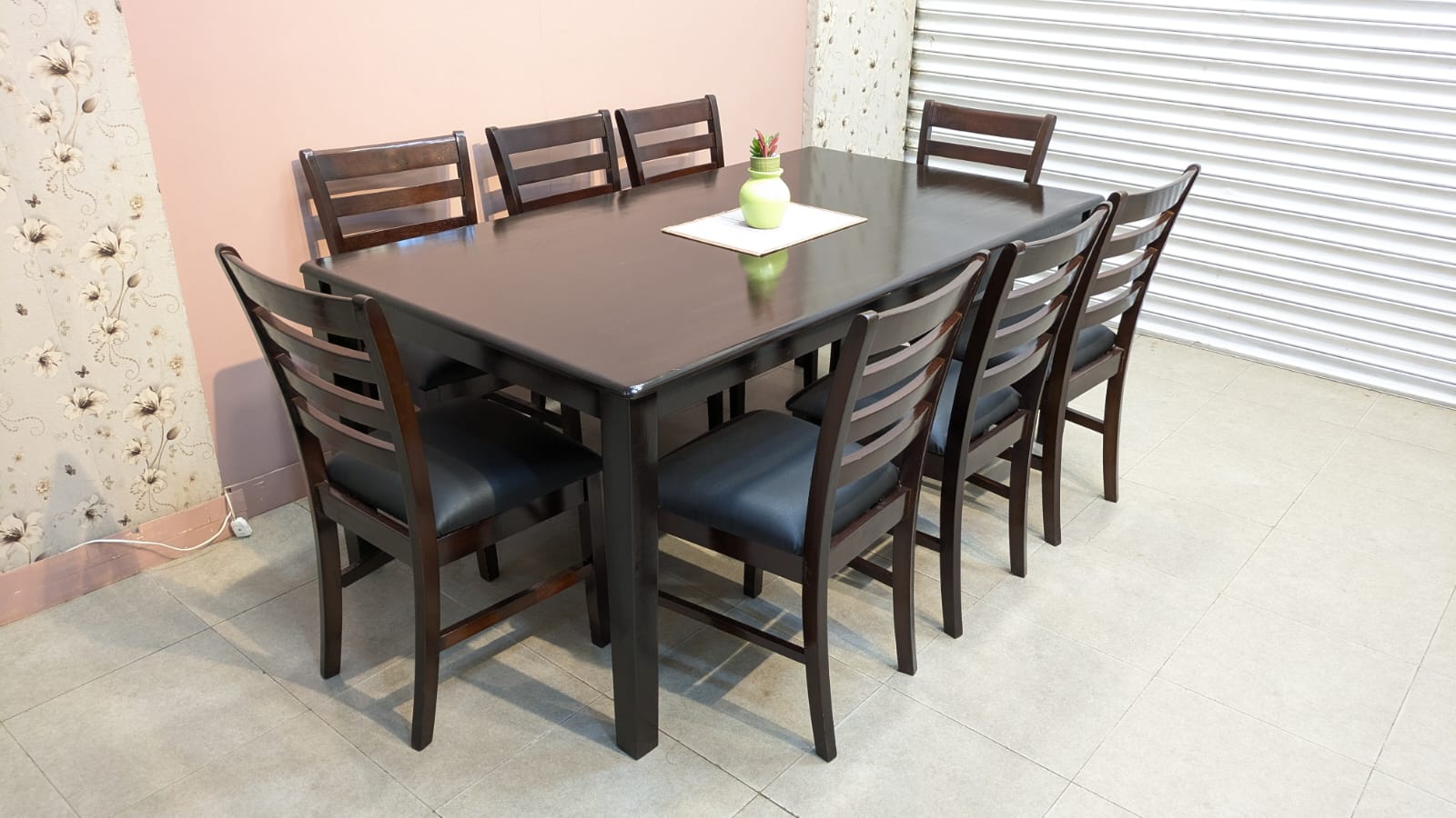 Imported Made In Malaysia 8 Seater Dining Table Set
