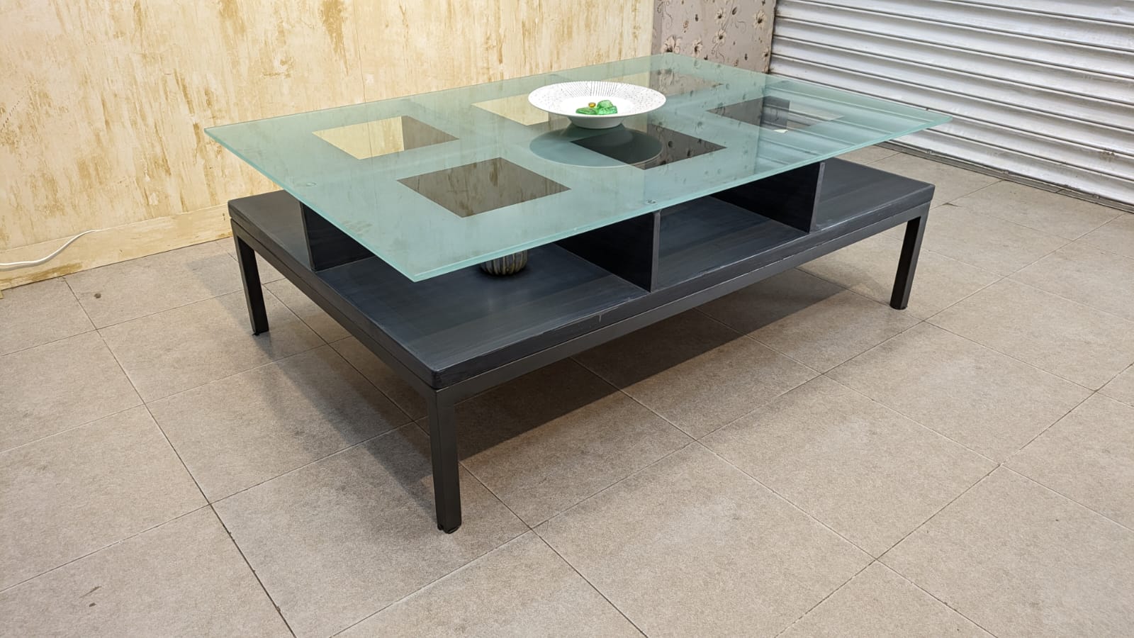 Center Table with 2 Side Tables