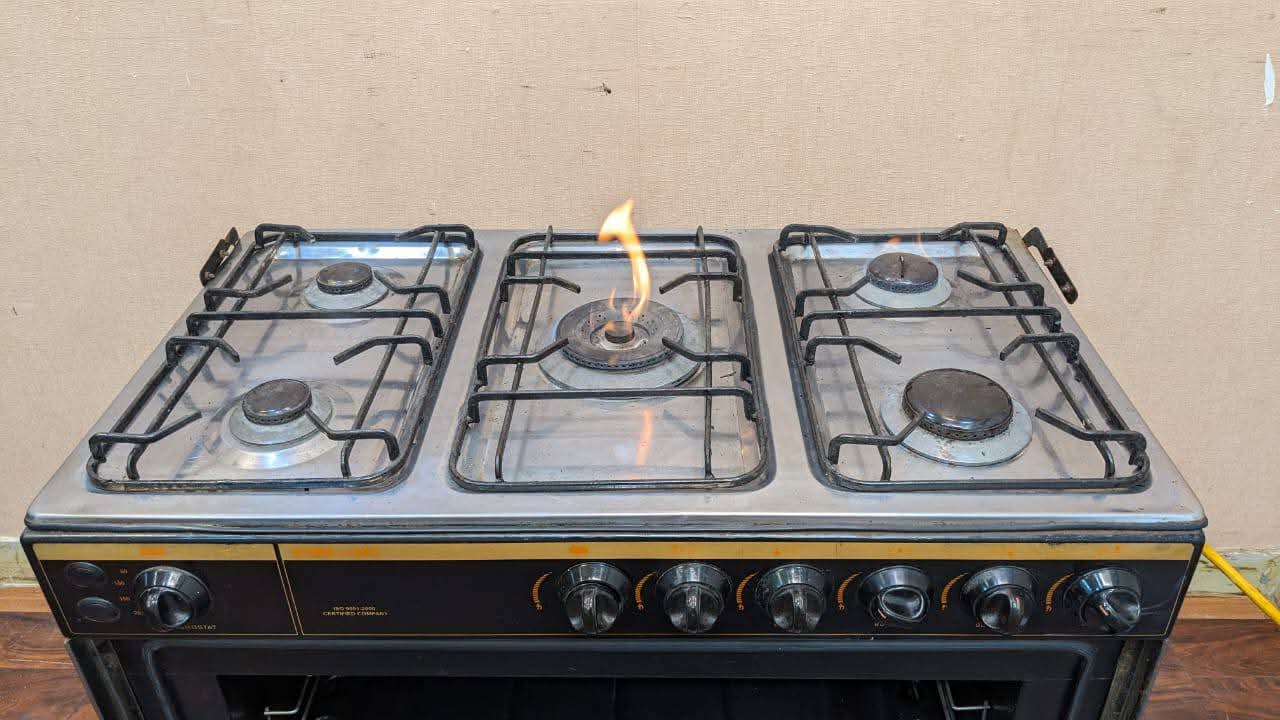 🔥Stone Gas🔥5 Burner Cooking Range