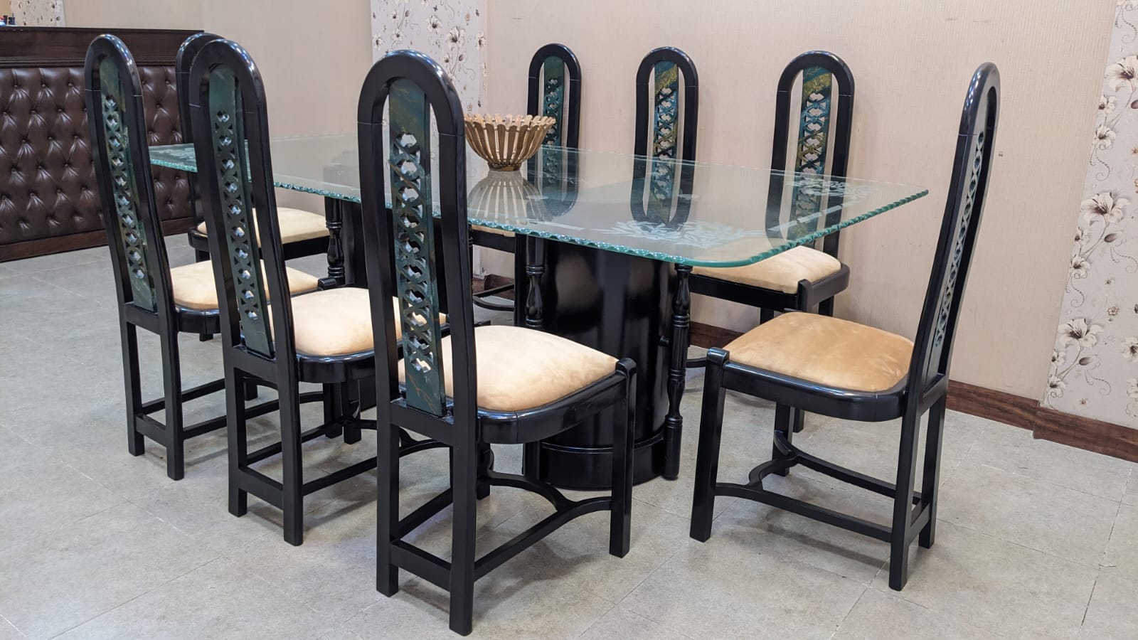 Sheesham Wood 8 Seater Dining Table