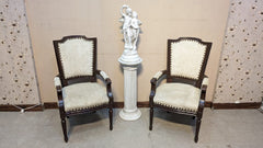 Solid Sheesham Wood Pair Of Bedroom Chairs