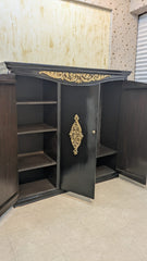 Solid Sheesham Wood 3 Door Almirah