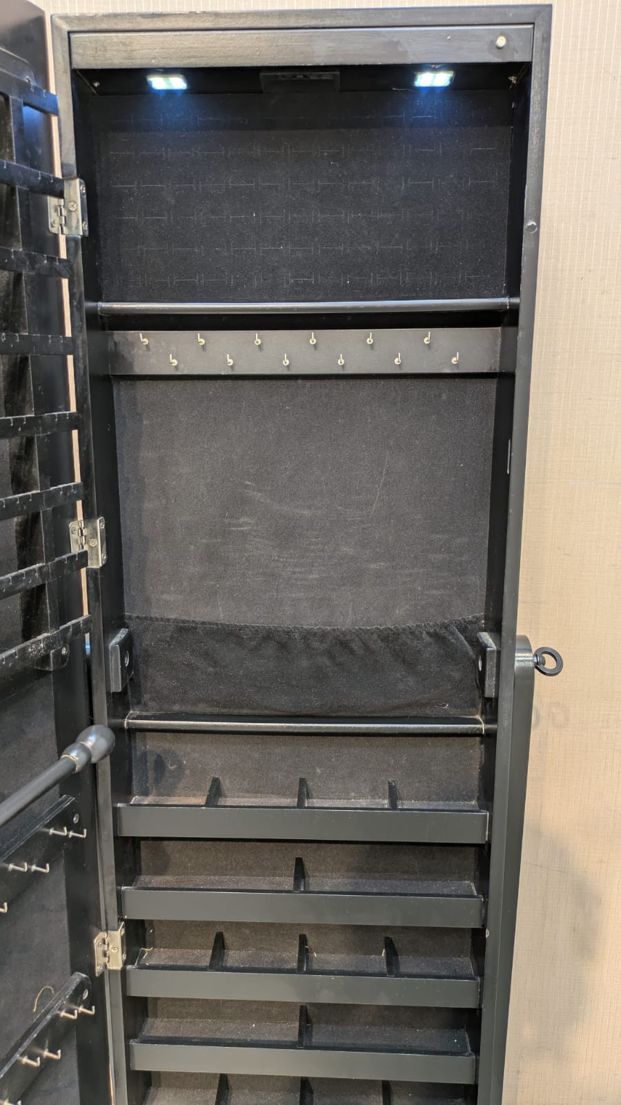 Imported Jewelry Cabinet with Full Length Mirror