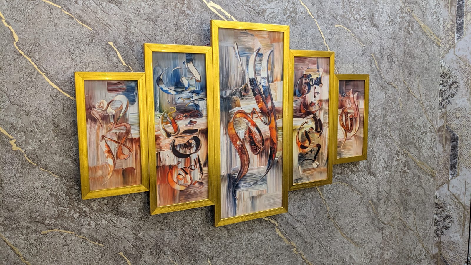 New Hand Painted Wall Mounted Frame