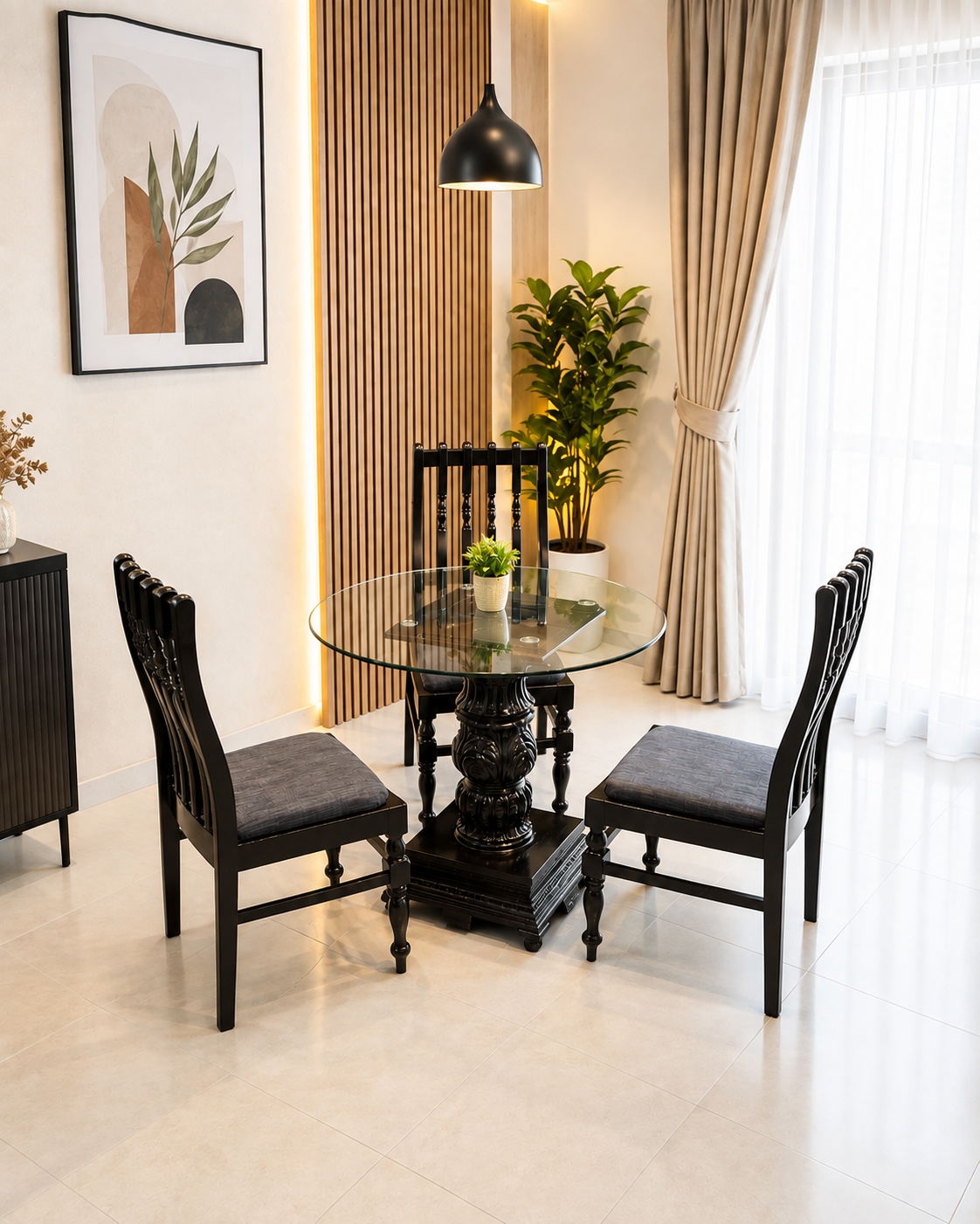 Elegant 3 Table Dining Table Set