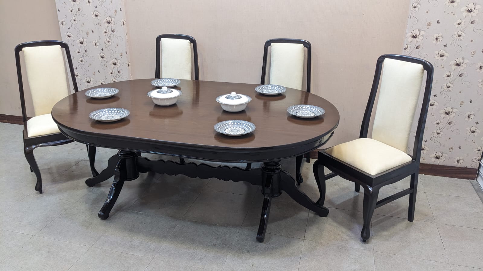 Sheesham Wood 6 Seater Dining Table