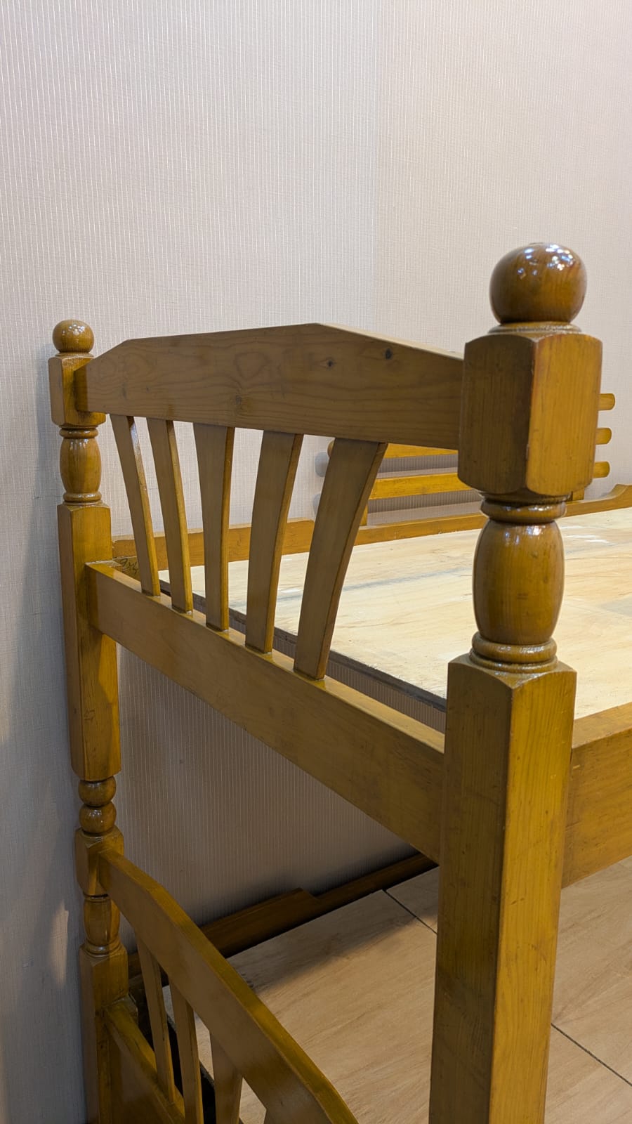Solid Diyar Wood Bunk Bed
