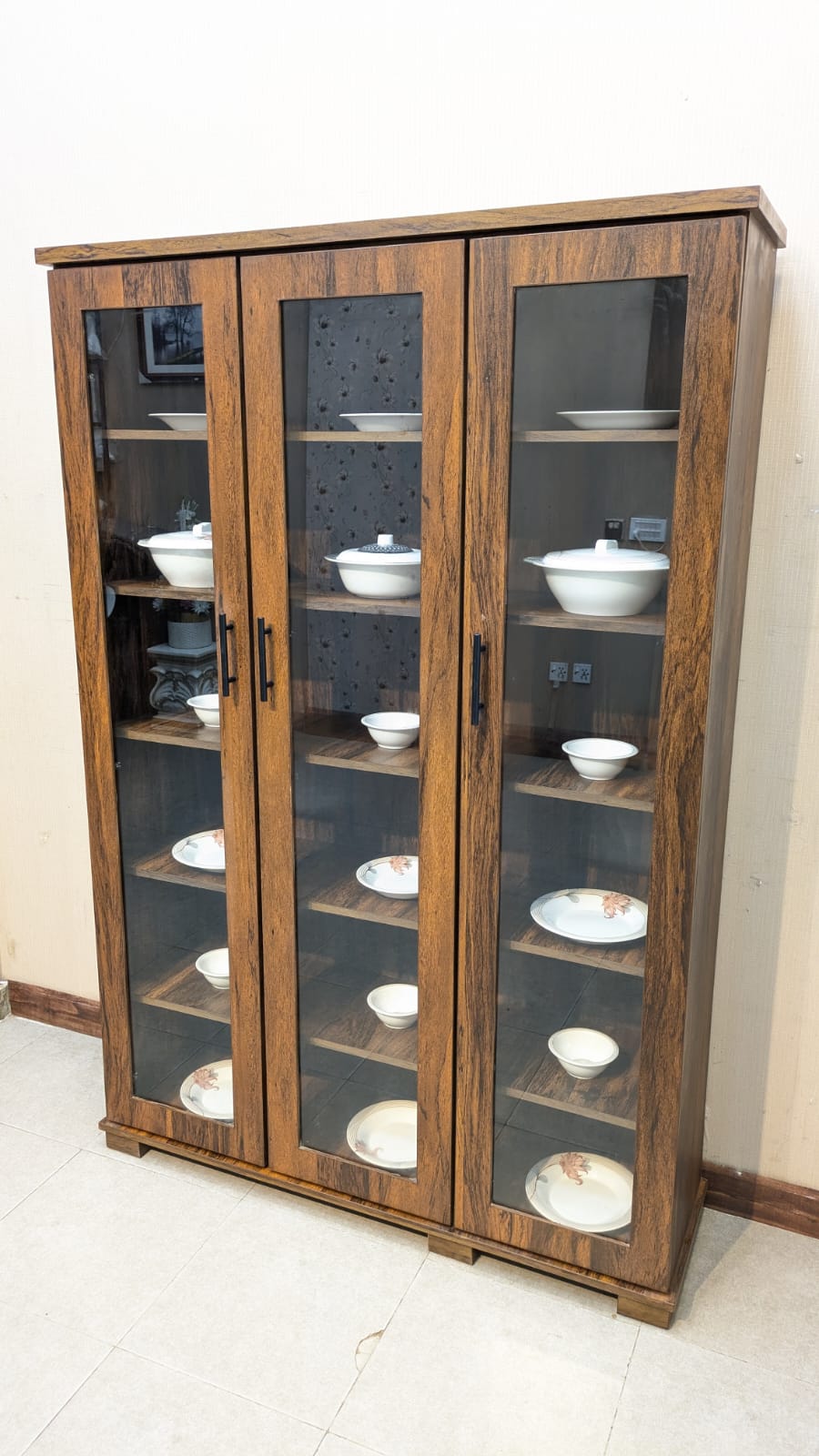 Brand New 3 Door Crockery Divider