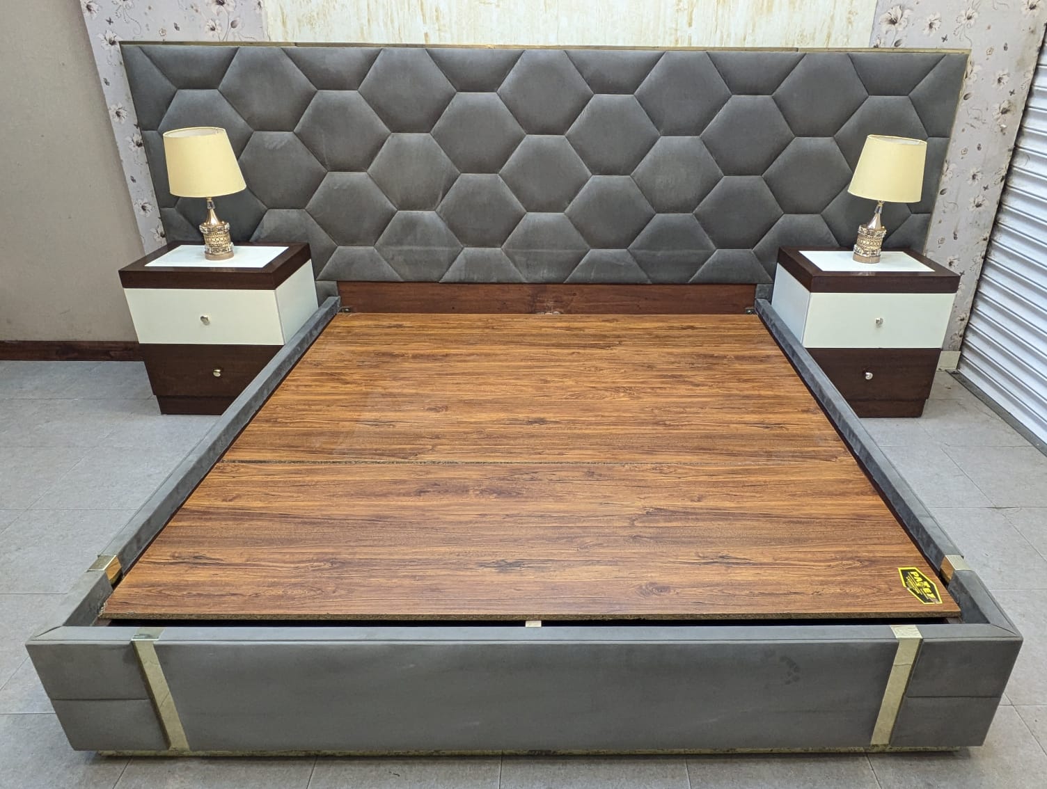 Modern King Size Bed Set