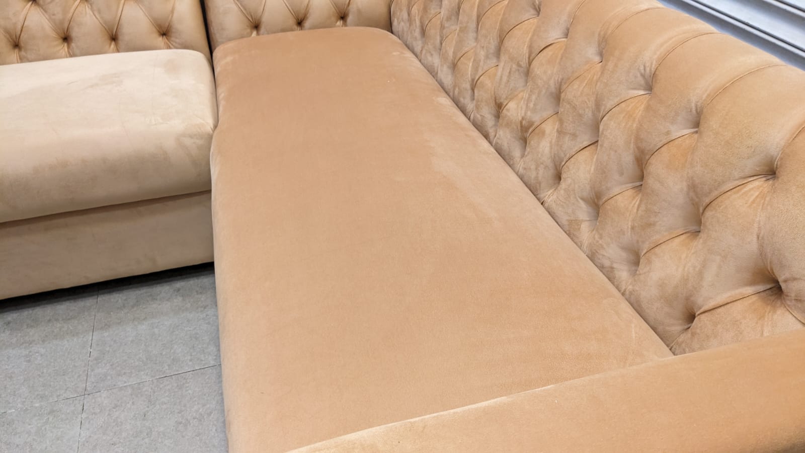 6 Seater L Shape Sofa Set