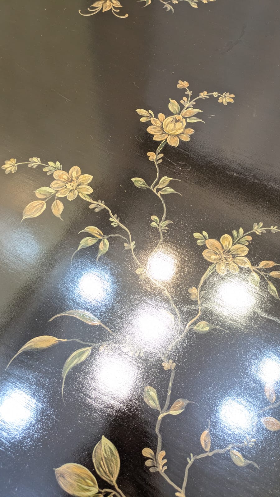 Hand Painted Center Table