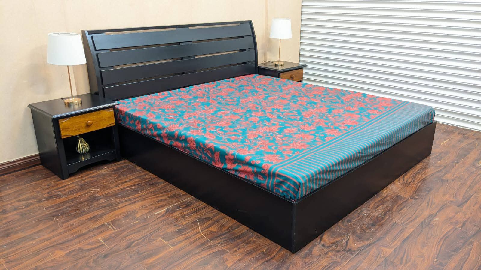 🔥Index Furniture 🔥 King Size Bed with 2 Side Tables