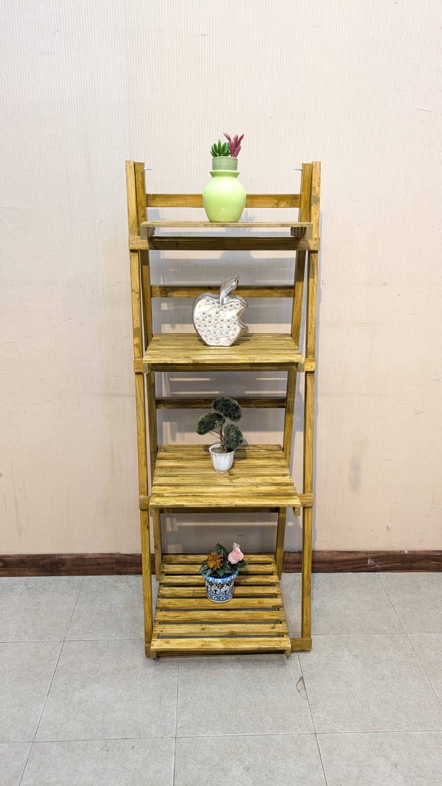 Brand New Foldable Wooden Display Rack