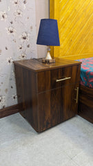 King Size Bed with 2 Side Tables