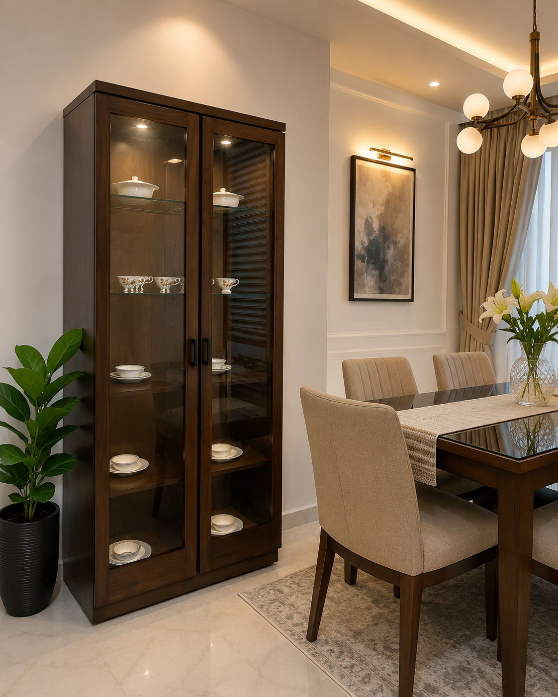 2 Door Crockery Divider